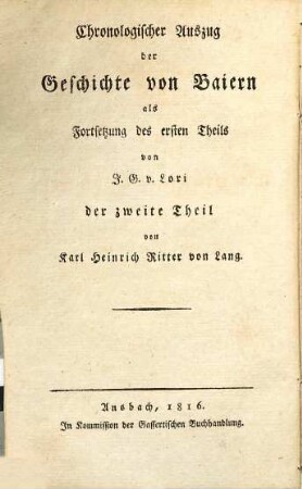 Baierische Jahrbücher von 1179 - 1294 : aus den Urkunden des Reichs-Archivs gefertigt