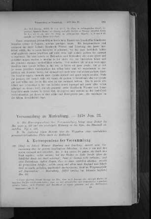 Versammlung zu Marienburg. - 1438 Jun. 23.