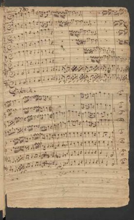 Triumph Victoria. Auszüge; B, Coro, orch, bc; C-Dur