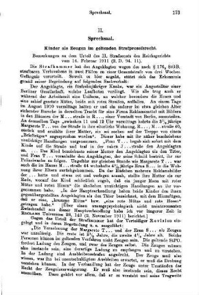 173-178, II. Sprechsaal