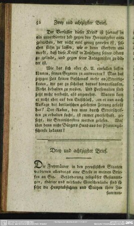 Drey und achtzigster Brief