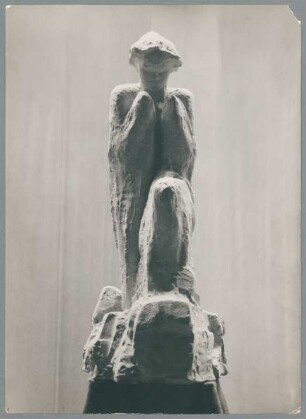 Beethoven-Denkmal, Entwurf I, 1926, Gips