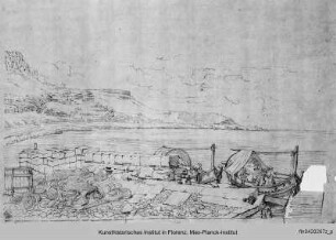 Seestück mit Fischern