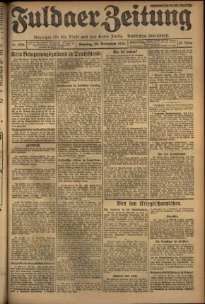 Ausgabe vom Sonntag, den 20. Dezember 1925.