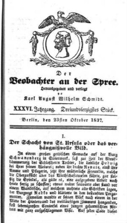 43. Stueck, 23. Oktober 1837