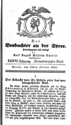 43. Stueck, 23. Oktober 1837