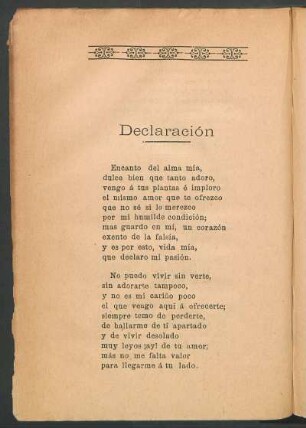 Declaración