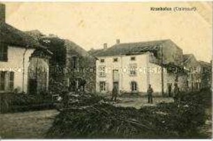 Deutsche Soldaten in Craincourt