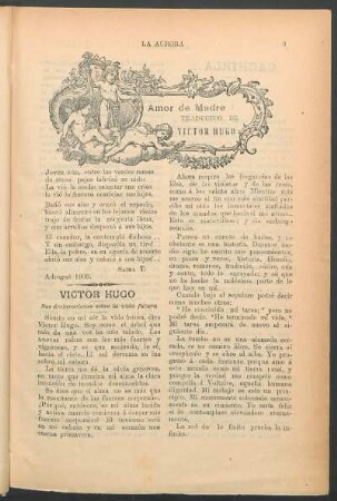 Victor Hugo - Sus declaraciones sobre la vida futura