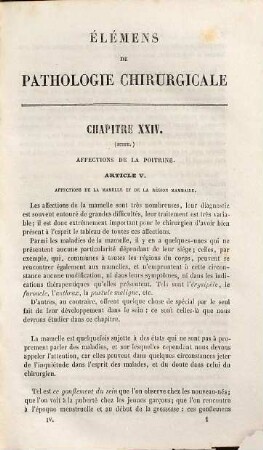 Élémens de pathologie chirurgicale, 4