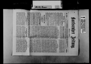 Zeitungsausschnitt aus "Karlsruher Zeitung", Nr. 346, 11.10.1904: "Die lippische Thronfolge".