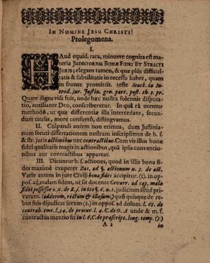 Disp. iur. de natura atque differentiis actionum bonae fidei et stricti iuris in iure civili