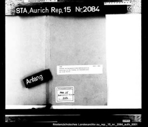 Gesuche von herrschaftlichen Bediensteten um Befreiung von der Tragung von Gemeindelasten der Stadt Aurich