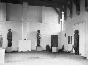 Güstrow, Gertrudenplatz 1. Gertrudenkapelle als Ernst-Barlach-Gedenkstätte mit Werken des Bildhauers