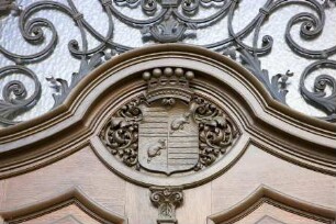 Türsturz mit Bieberwappen