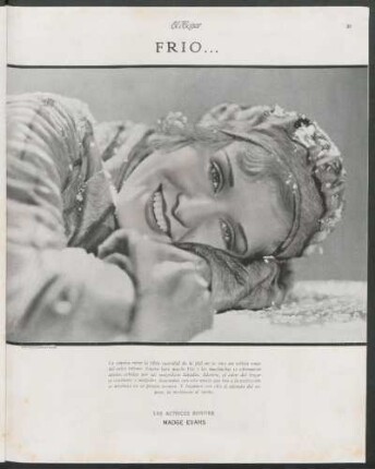 Frío... : Las actrices bonitas