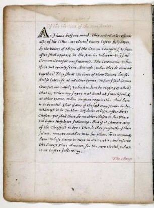 Of the election of the magistrates