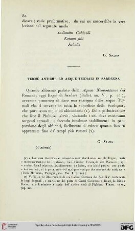 5: Terme antiche ed acque termali in Sardegna, [1]