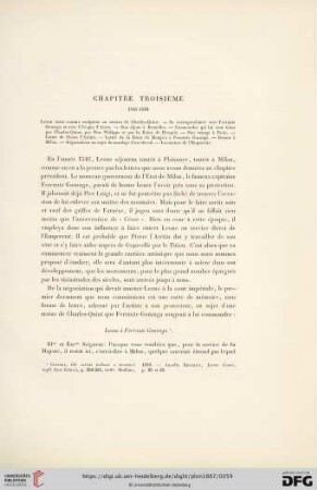 Chapitre troisième
