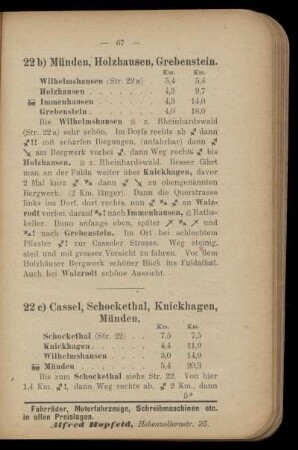 22b) Münden, Holzhausen, Grebenstein
