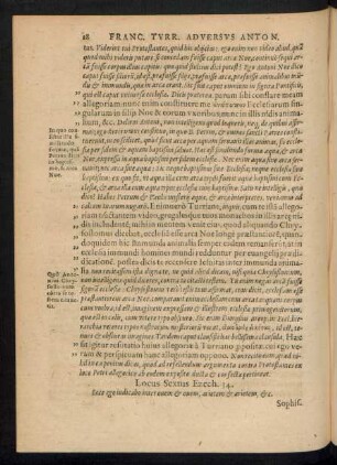 Locus Sextus Ezech. 34.