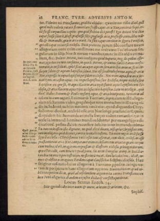 Locus Sextus Ezech. 34.