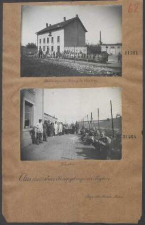 Russenlager in Heming bei Saarburg