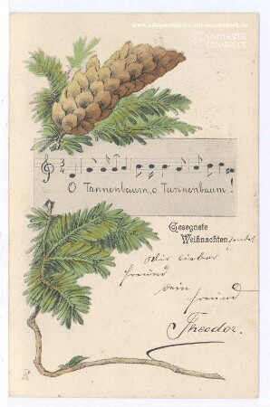 O Tannenbaum, o Tannenbaum - Gesegnete Weihnachten