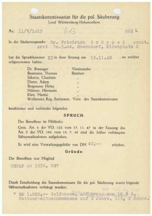 Gröppel, Friedrich, Dr.