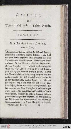 Eilftes Stueck
