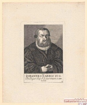 Johannes Fabricius, Prediger bei St. Lorenz