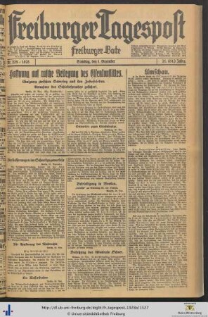 Nr. 278-301 (Dezember 1928)