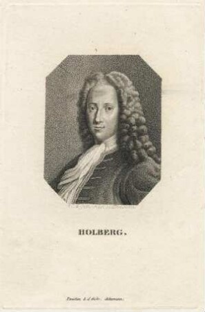Bildnis von Ludwig Holberg (1684-1754)