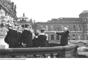 Dresden, Zwinger. Serenade, Juni 1953