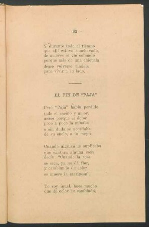 El fin de "Paja"