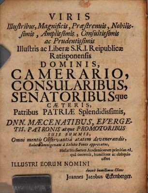 De Modernis Antiquitatum Hebraicarum Scriptoribus Dissertatio Philologico-Antiquaria