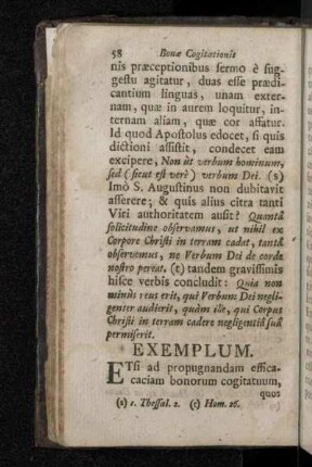 Exemplum. [De tribus viris illustribus ex prædicatione conversis]