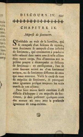 125, Chapitre IX. Méprise de sentimente.