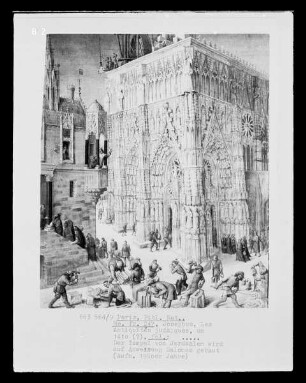 Les Antiquités judaiques, fol. ?, Der Tempel von Jerusalem wird auf Anweisung Salomos gebaut