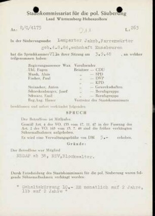 Lamparter, Jakob