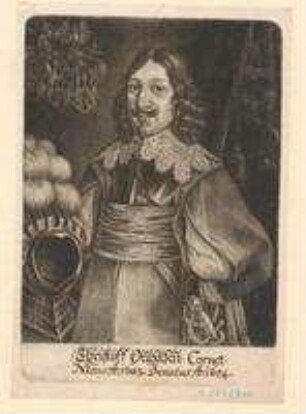 Christof Oelhafen, Cornet; geb. 1603; gest. 1634