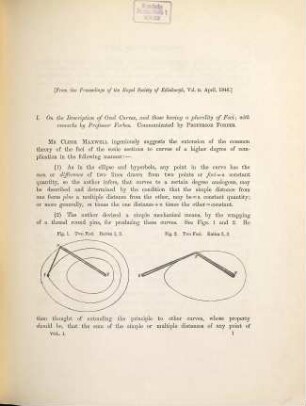 The scientific papers of James Clerk Maxwell, edited by W. D. Niven, 1