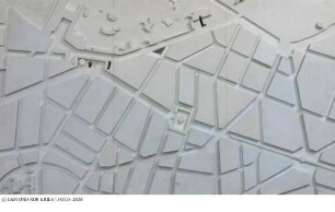 Open-Air-Theater am Breitscheidplatz - Modell des Gesamtgebäudes mit Umgebung (Berlin Zentrum)