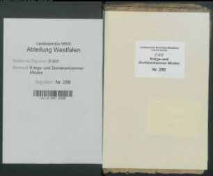 Verwaltung des der Familie von Donop gehörigen Gutes Stedefreund