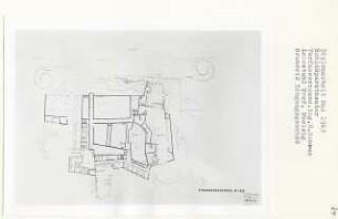 Schloßparktheater, Berlin-Steglitz (Diplomarbeit bei Peter Poelzig): Grundriss Eingangsgeschoss 1:200
