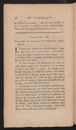 Chapitre VII. Continuation du précédent; & polissonneries philosophiques.