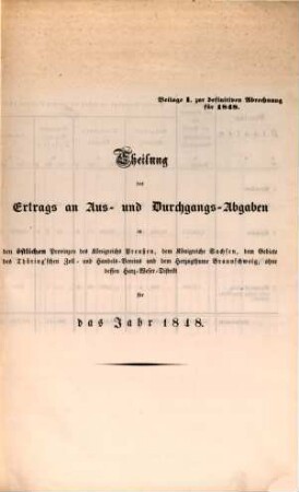 Verhandlungen der ... General-Konferenz in Zollvereins-Angelegenheiten. 10,[2]. 1848