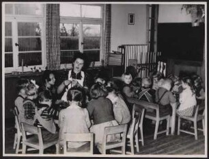 Erzieherin im Kindergarten