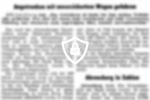 Leichtsinn noch milde bestraft