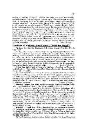 Krankheiten des Kindesalters : (einschl. allgem. Pathologie und Therapie)